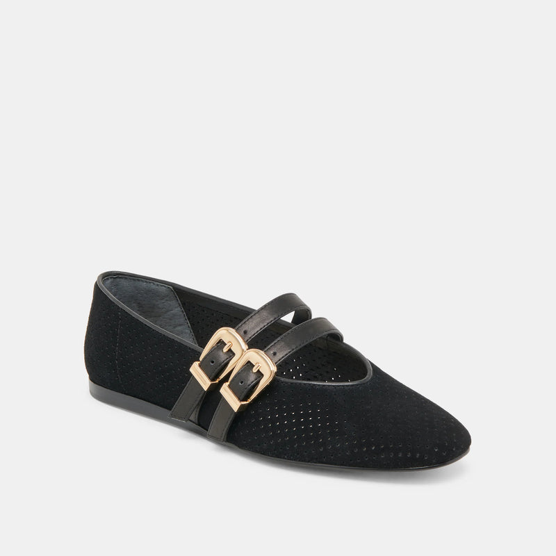 Dolce Vita Baylee Grommet Suede Flat