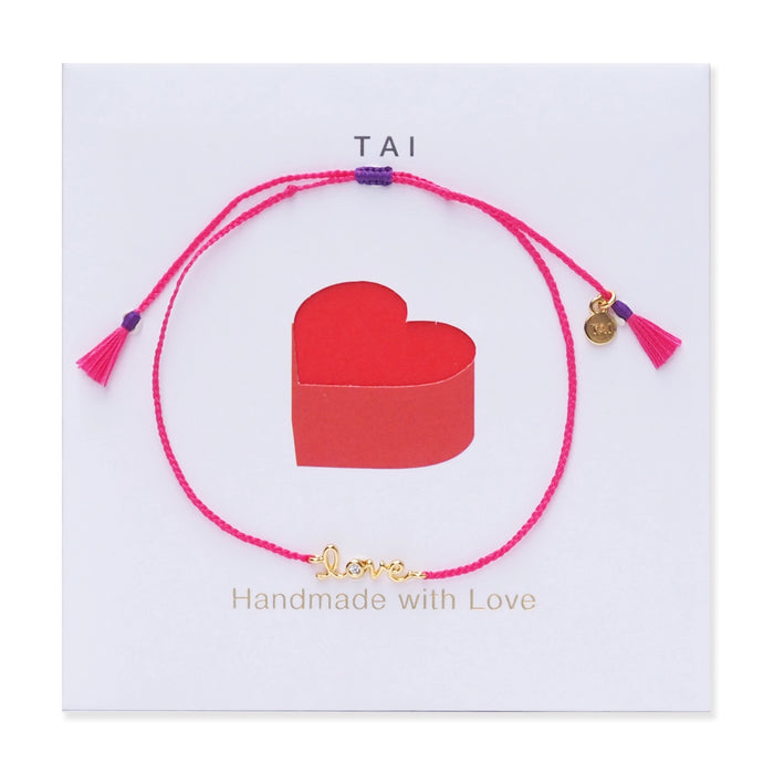 Tai Love Carded Bracelet