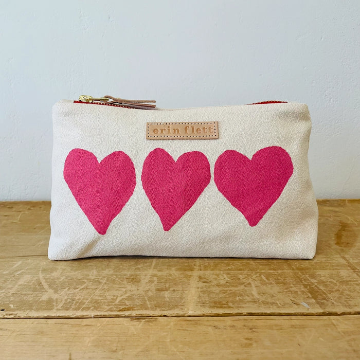 Erin Flett Hot Pink Heart Bag