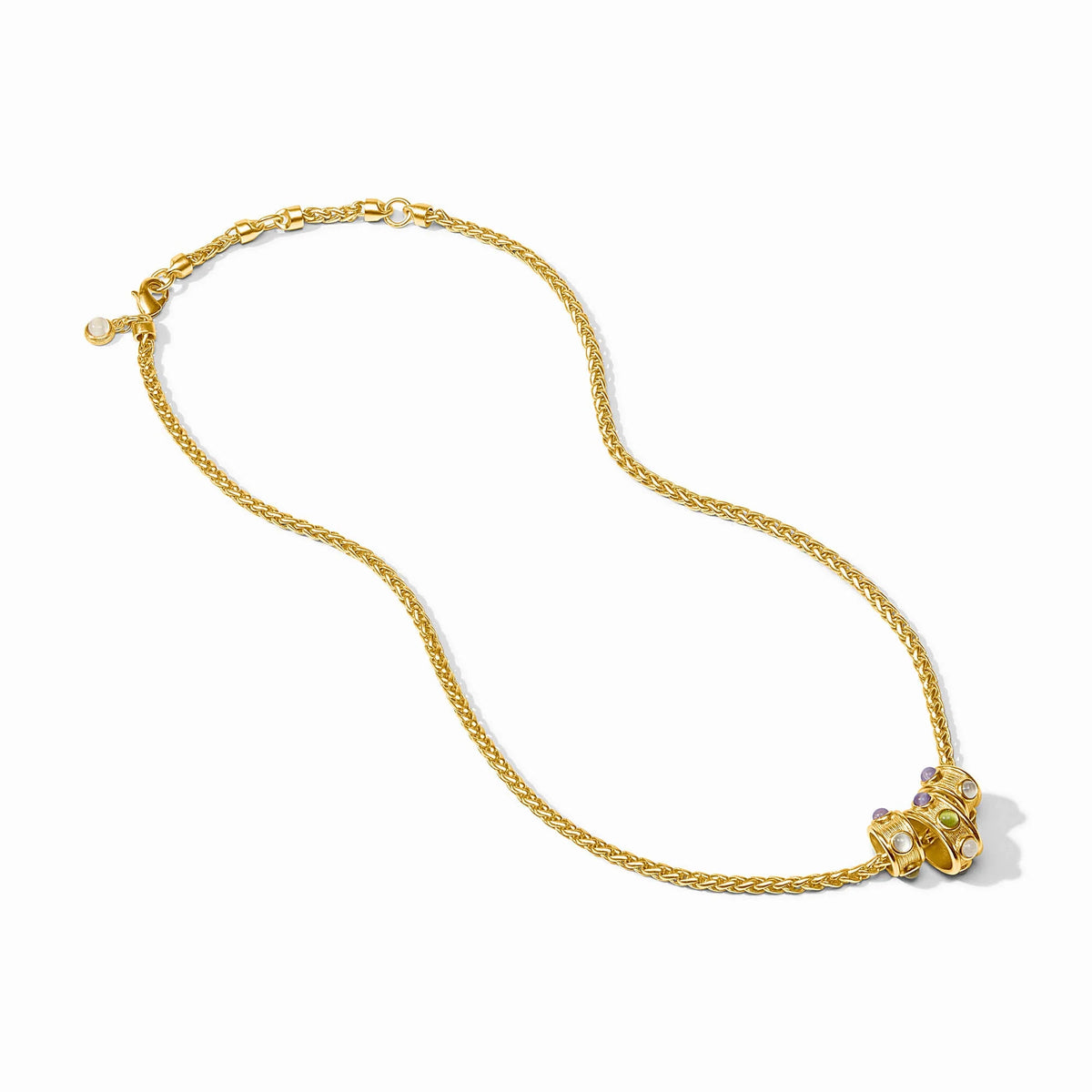 Julie Vos Cobblestone Loop Necklace