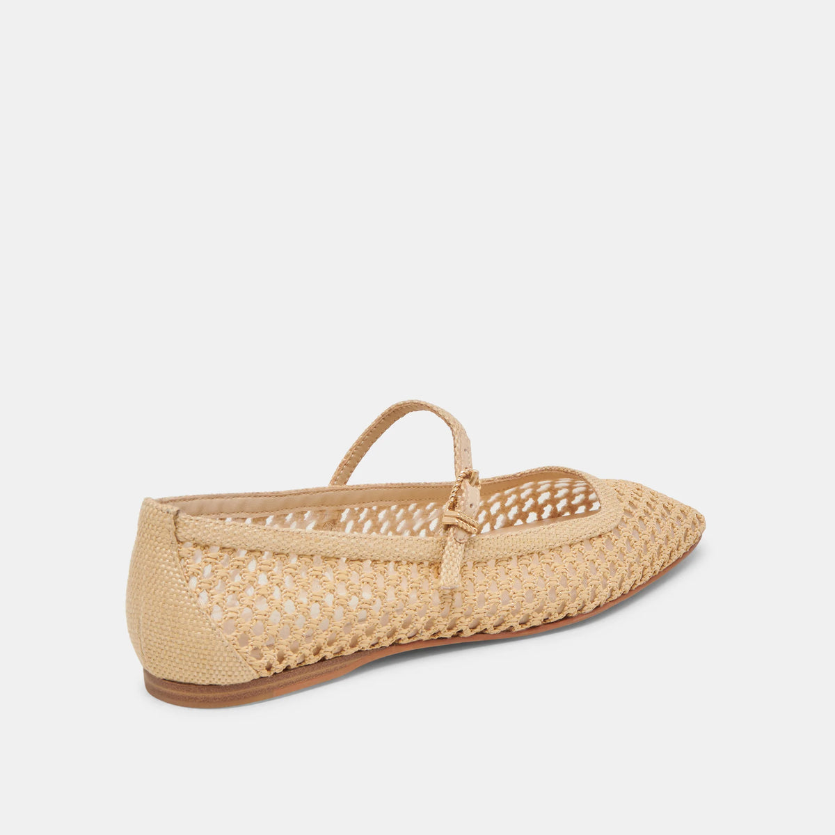 Dolce Vita Reyes Woven Raffia Flats