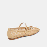 Dolce Vita Reyes Woven Raffia Flats