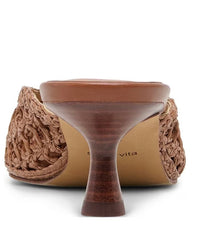 Dolce Vita Cleo Loop Mule Brown Raffia