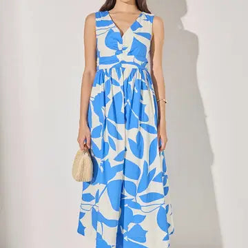 English Factory Floral Print Midi Dress