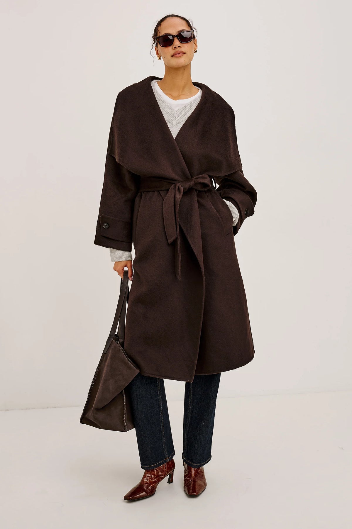 Rails Celeste Wool Shawl Collar Coat