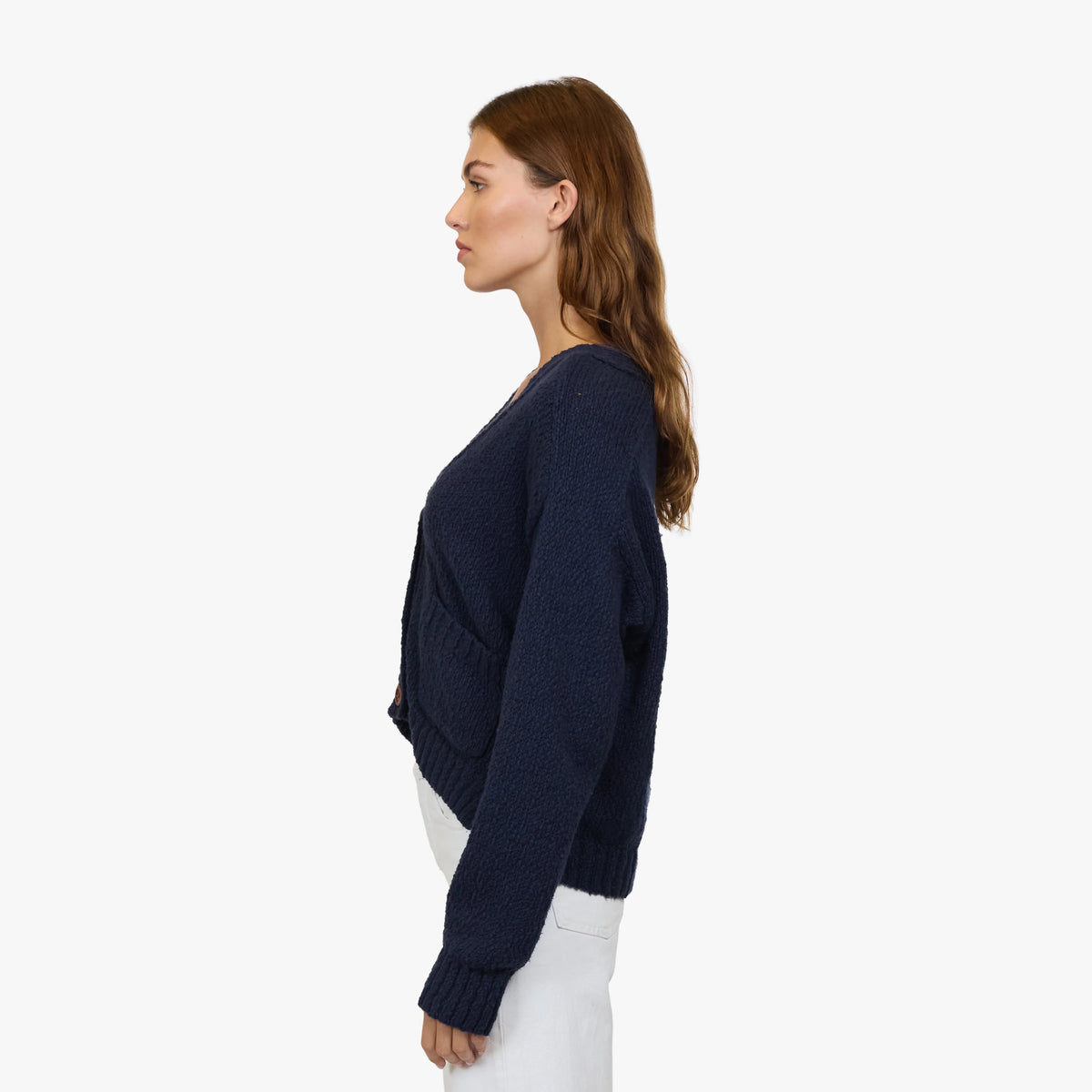 Autumn Cashmere Cropped V-Neck Cardigan