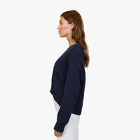 Autumn Cashmere Cropped V-Neck Cardigan