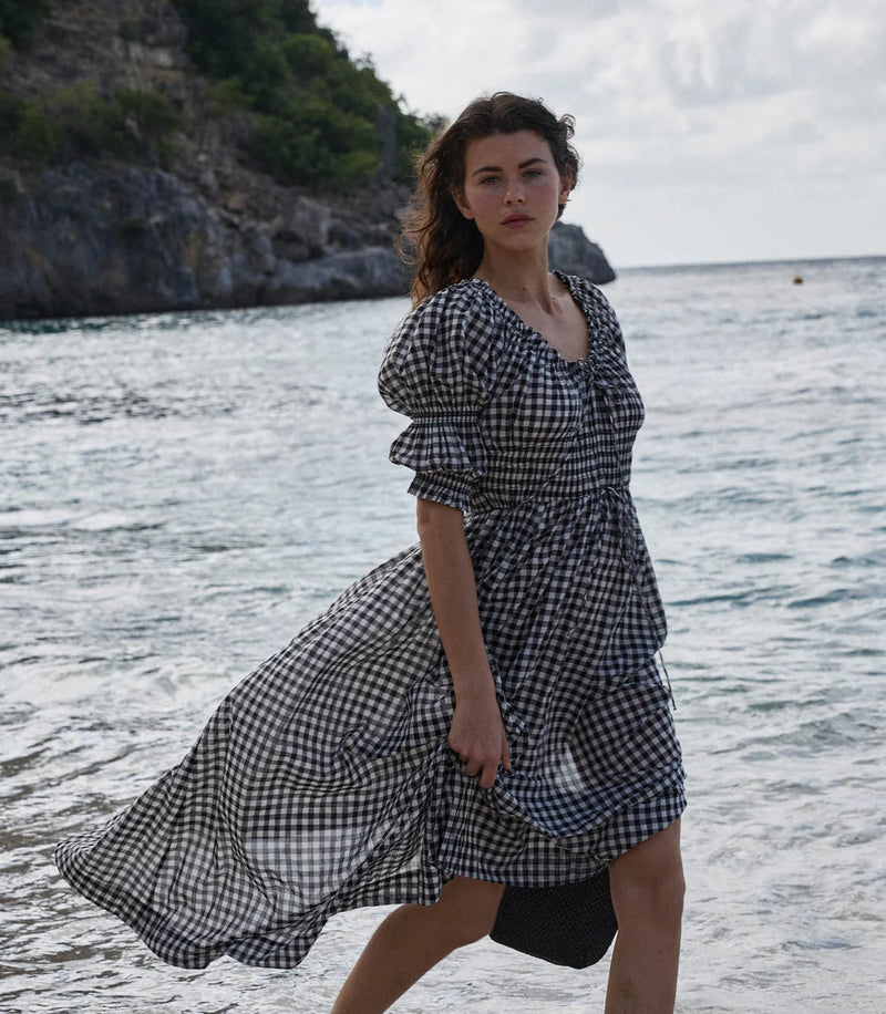 DOEN Ischia Gingham Dress