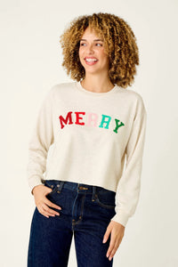 P.J. Salvage Very Merry Sweatshirt