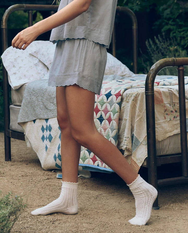 The Great Eyelet Tap Short