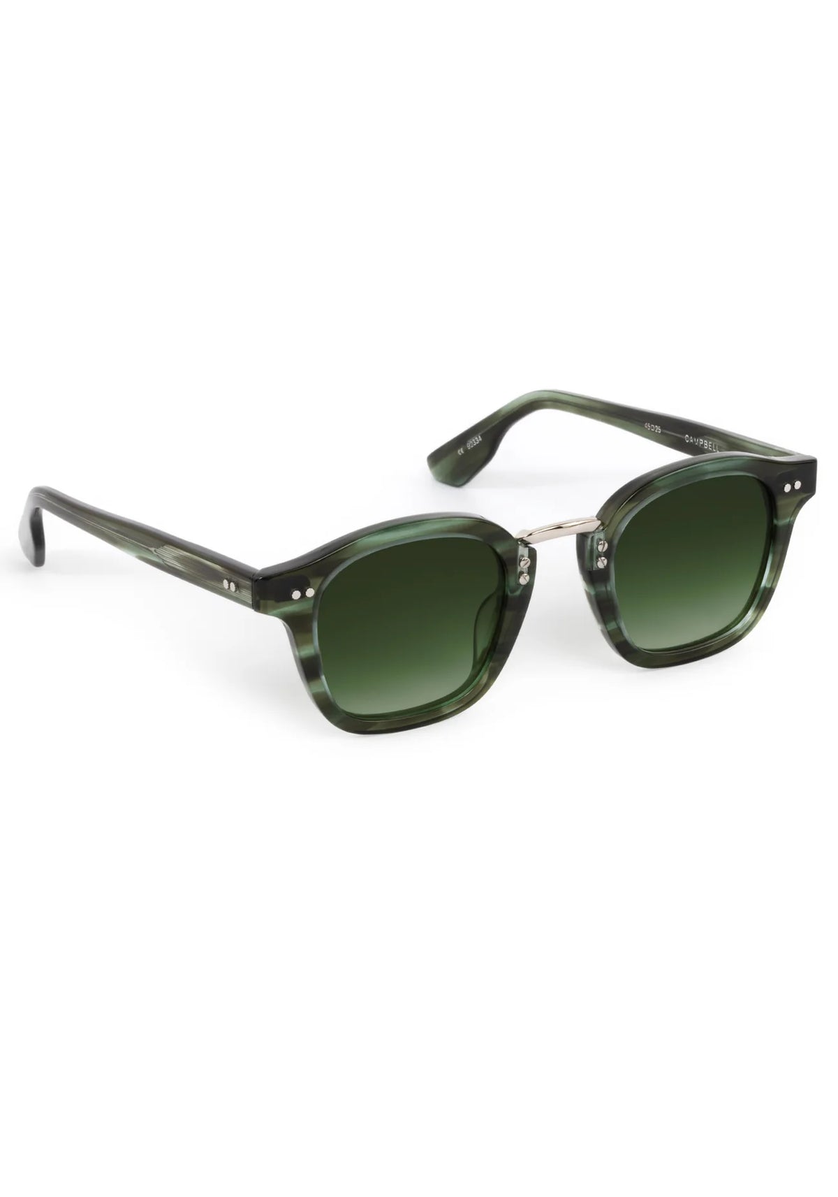 Krewe Campbell Reed Silver Sunglasses