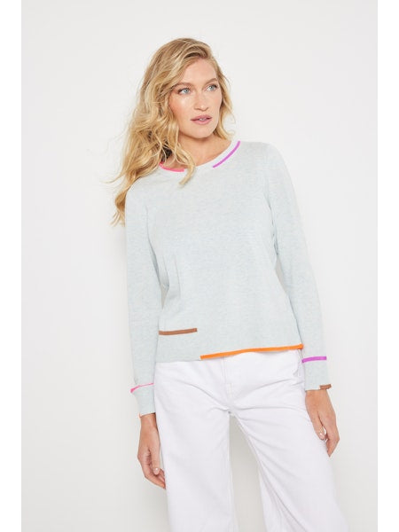 Lisa Todd In Line Crew Sweater