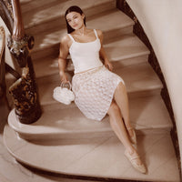 Dolce Vita Reyes Woven Raffia Flats