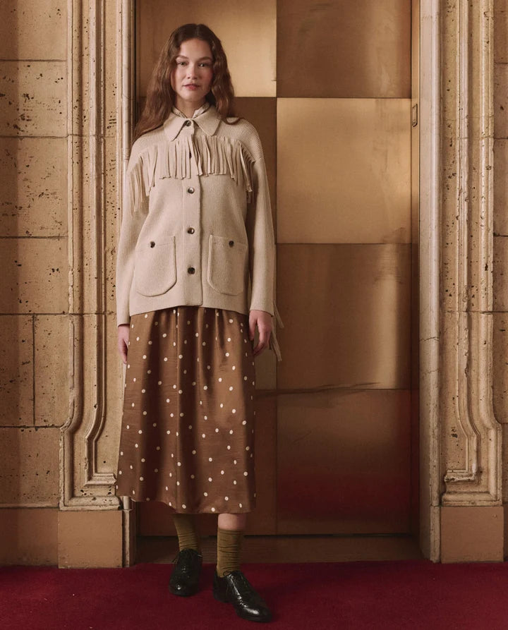 The Great Western Fringe Sweater Jacket