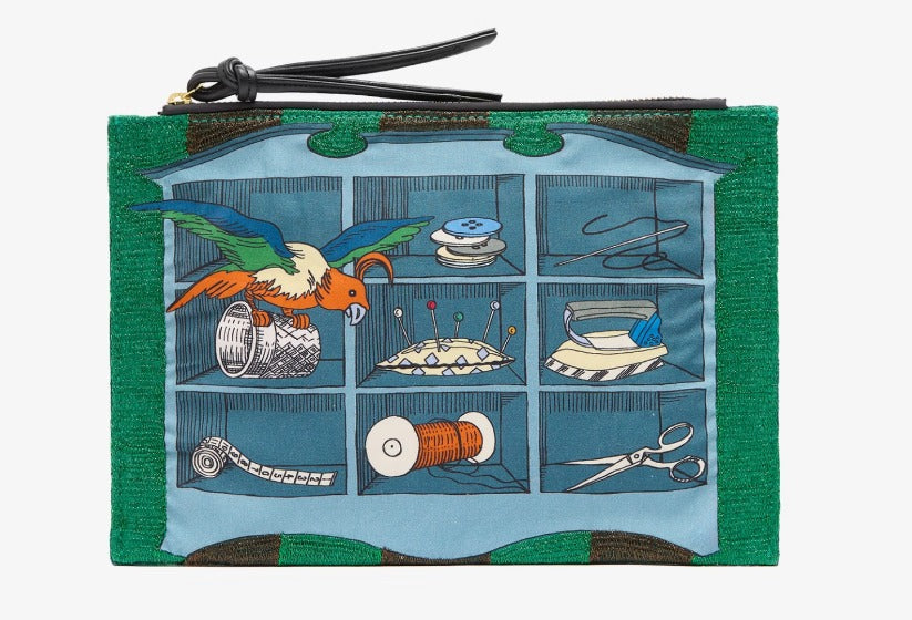 Inoui Editions Embroidered Pouch
