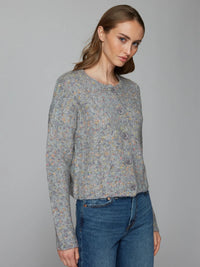 Autumn Cashmere Confetti Cable Boxy Cardigan