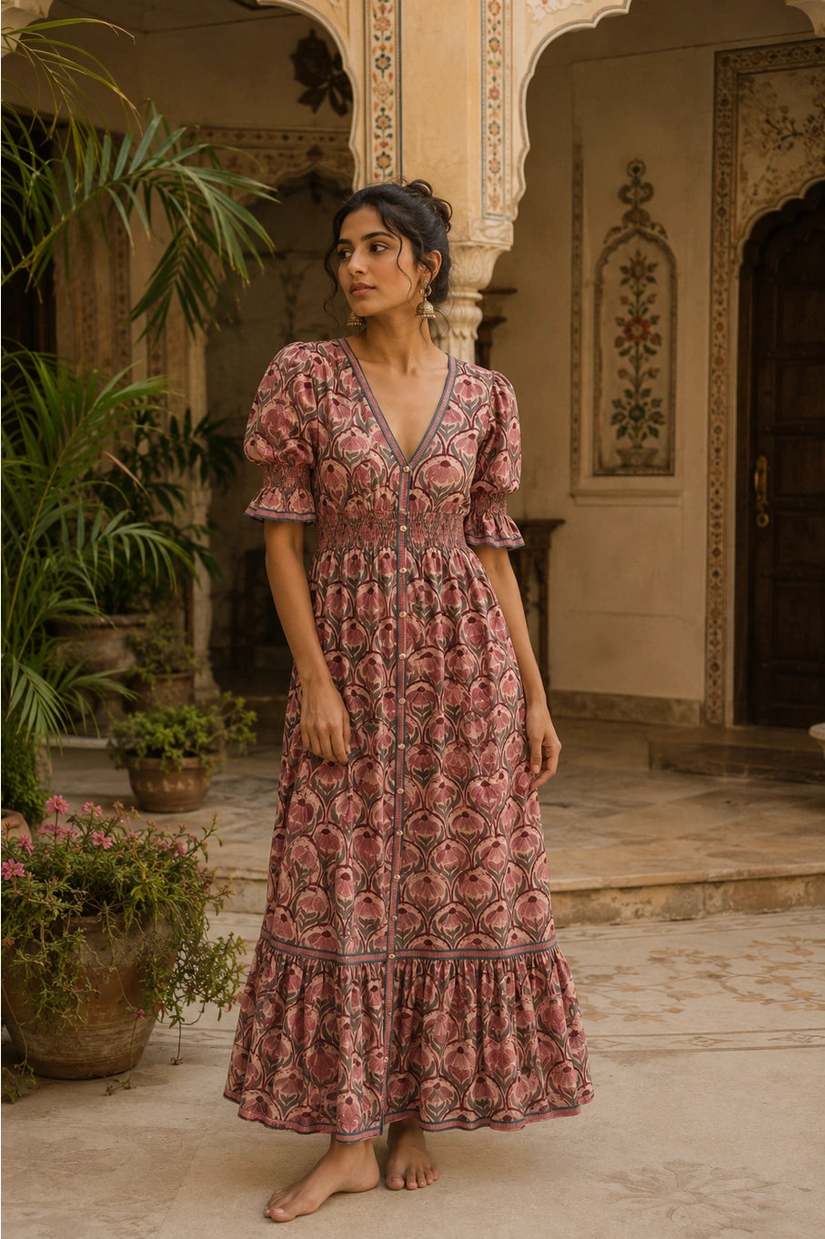The Fox & The Mermaid Titiana Maxi Dress