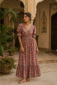 The Fox & The Mermaid Titiana Maxi Dress