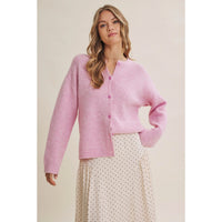In February Cotton Candy Cardigan