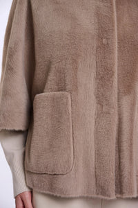 Rino & Pelle Dewi Faux Fur Cape