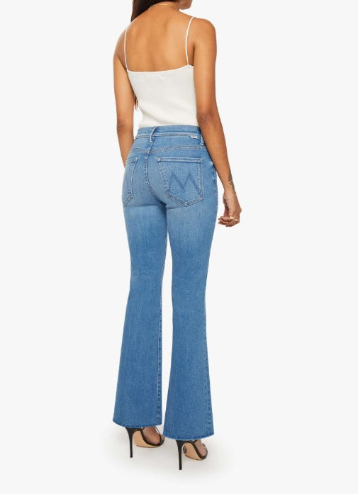 Mother Denim Lil Weekender Piece by Piece Jeans