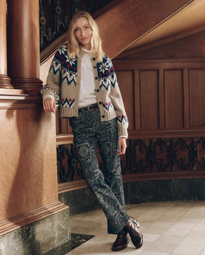 The Great Snowflake Fair Isle Cardigan