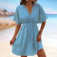 Accity Lace Panel Beach Coverup