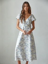 By Together Floral Print Midi Dress