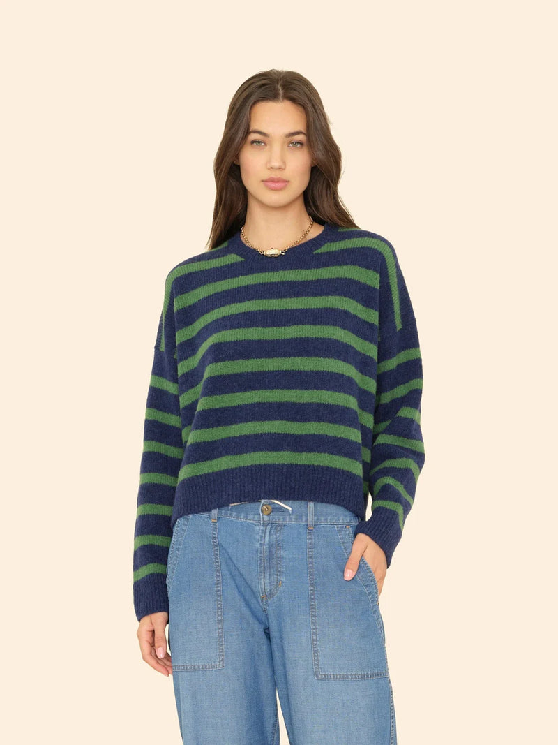 Xirena Lela Stripe Crew Sweater