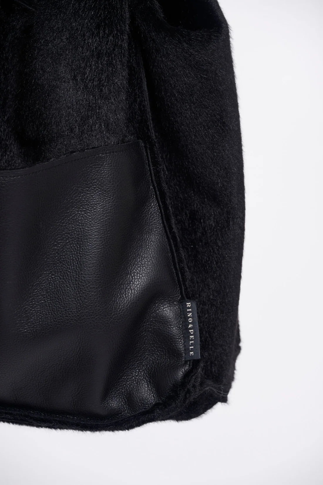 Rino & Pelle Chi Faux Leather & Suede Handbag