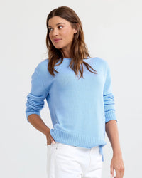 Pura Cashmere Everyday Cotton Crew