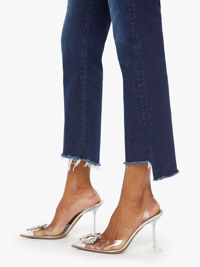 Mother Denim Insider Crop Step Fray Off Limits Final Clearance