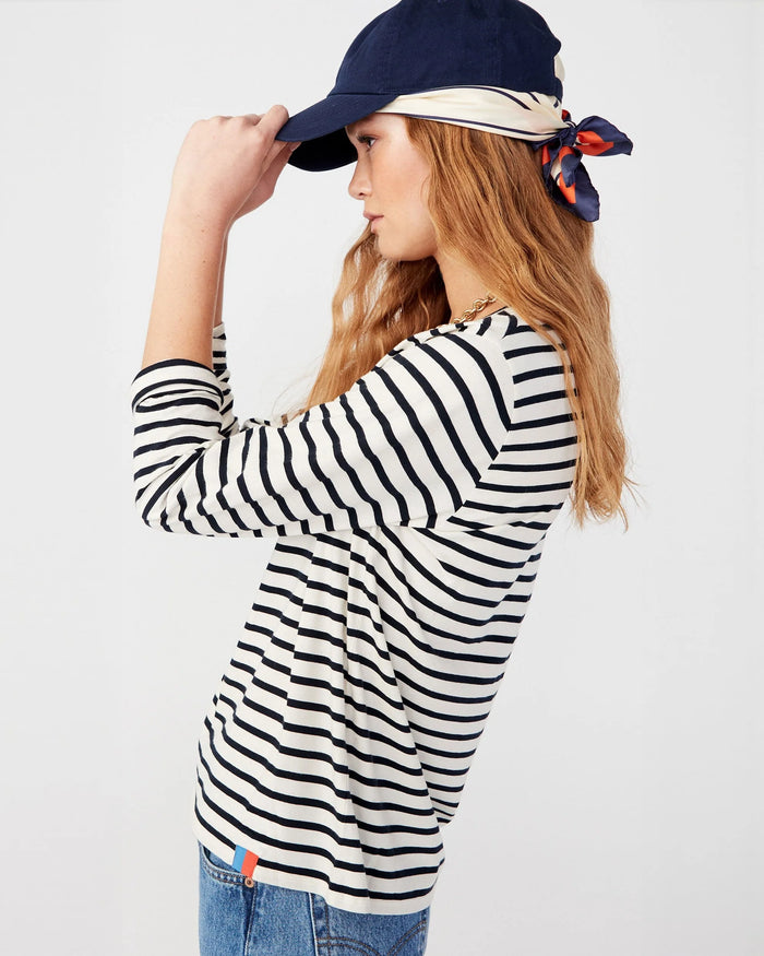 Kule The Modern Long Sleeve Stripe T-Shirt