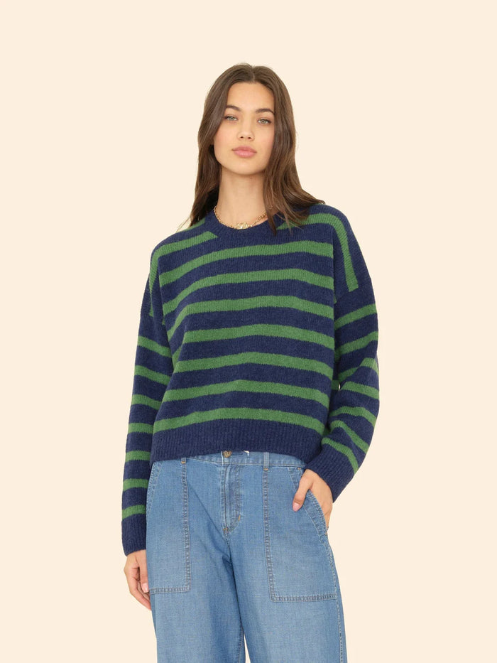 Xirena Lela Stripe Crew Sweater