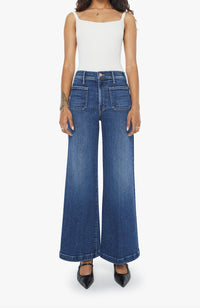 Mother Denim Lil Hustler Roller Patch Pocket One Last Shot