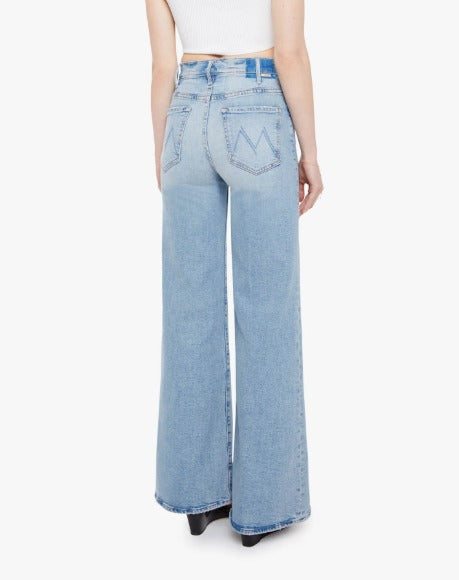 Mother Denim The Hustler Roller Sneak Jeans