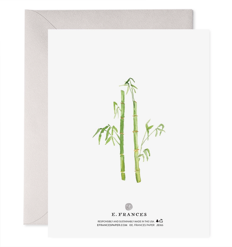 E.Frances Panda Pair Anniversary Card