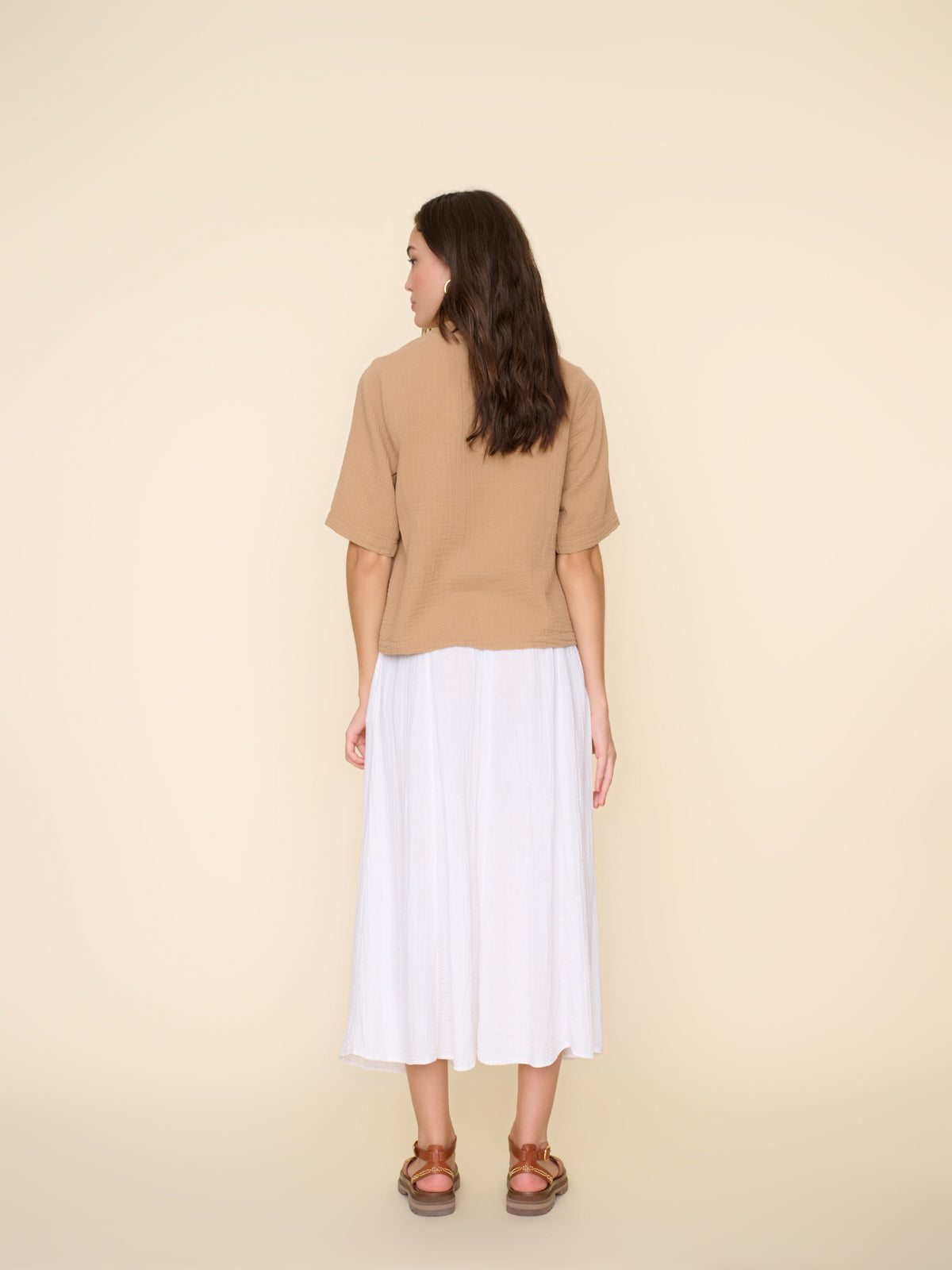 Xirena Deon Cotton Gauze Skirt