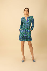 Hale Bob Heaven Medallion Print Dress