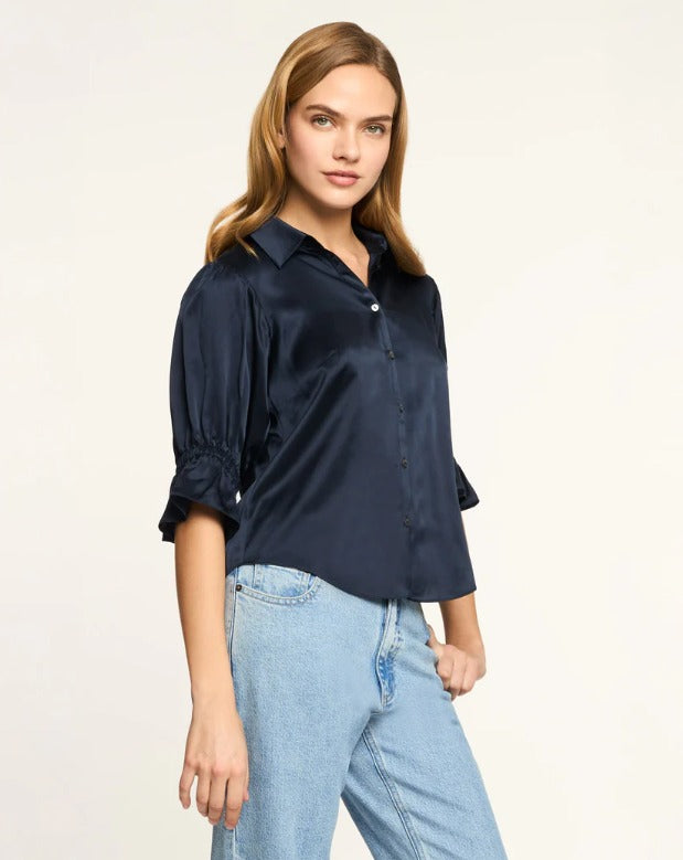 Cinq A Sept Fiona Silk Top