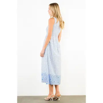 THML Floral Pattern Midi Dress