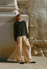 Ciao Lucia Alda Silk Top