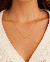 Gorjana Wilshire Charm Gold Necklace