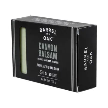 Gentlemen's Hardware Barrel & Oak Exfoliating Soap