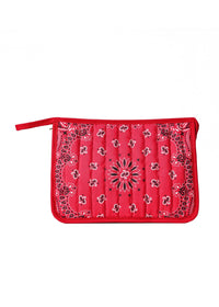 Haute Shore Bandana Print Pouch