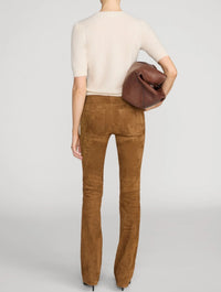 Frame Gathered Honeycomb Sweater