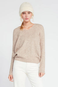 Look by M Fuzzy Block Beanie Hat