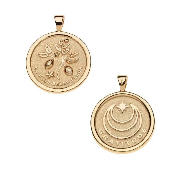 Jane Win Original Gratitude Coin Pendant