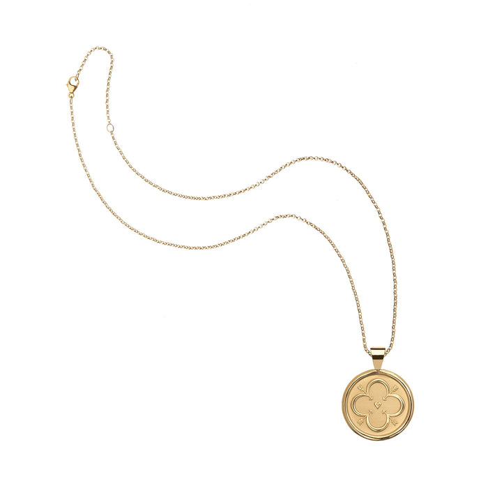 Jane Win Small Love Coin Pendant