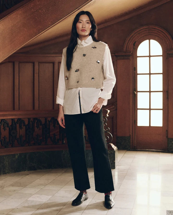 The Great Embellished Sweater Vest